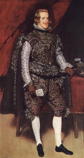 Diego Velazquez Philip IV. in Brown and Silver Sweden oil painting art